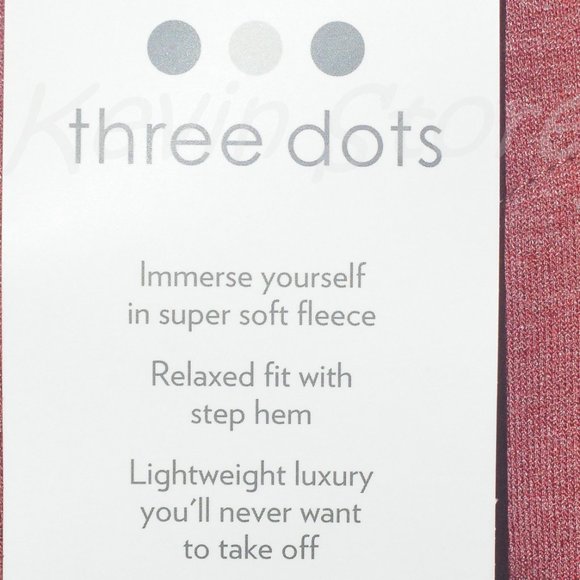 Three‎ Dots Quilted knit jacket Red - Picture 9 of 9